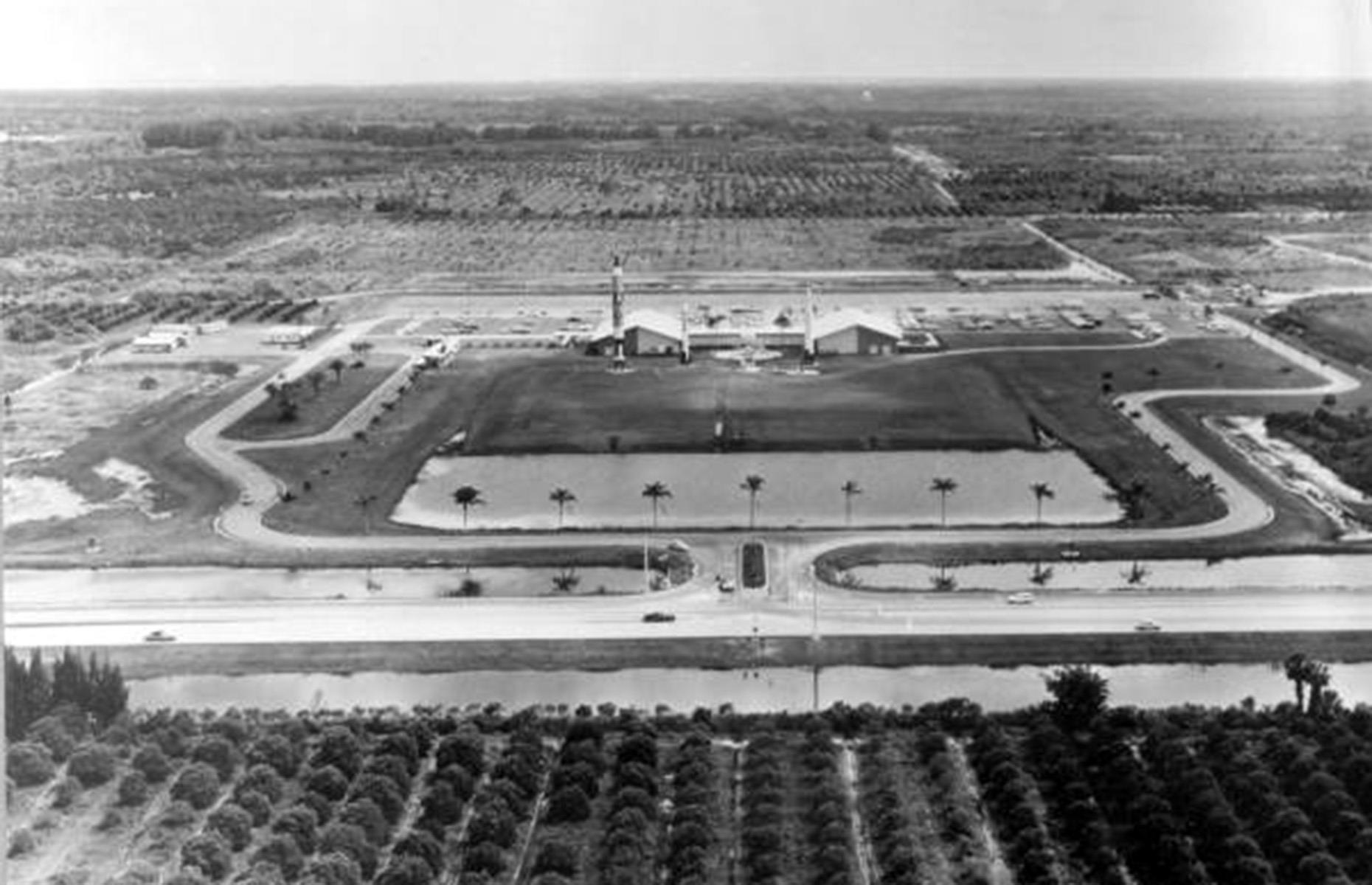 Then: Kennedy Space Center, Cape Canaveral